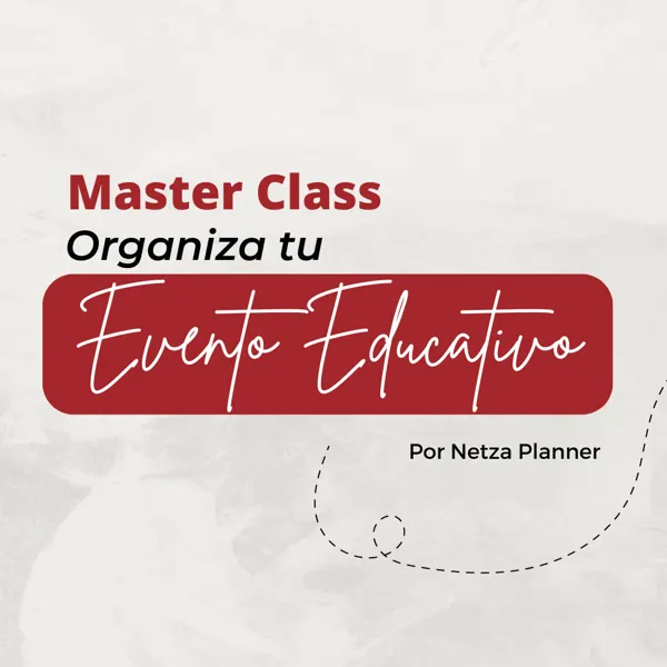 flyer de Organiza tu evento educativo